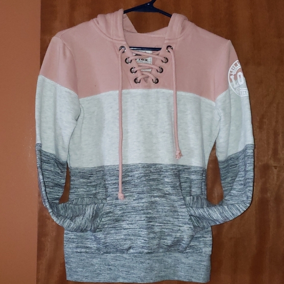 Barely Worn!! REFLEX Colorblock Hoodie - Picture 6 of 6